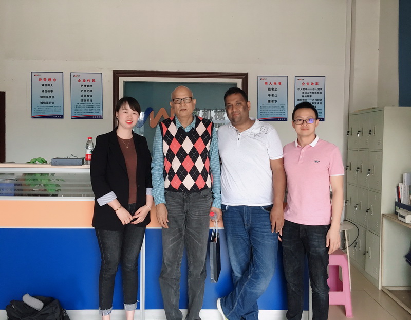 In 2018, Indonesian customers visited our company for inspection and negotiation